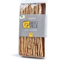 Danvita pšeničný plochý křehký chléb se sýrem  130 g